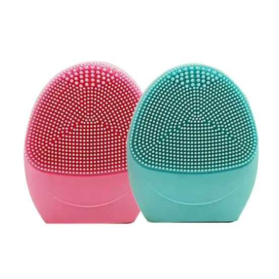 Esfoliantes automáticos de espuma Sonic Silicone escova de limpeza de pele dispositivo de beleza