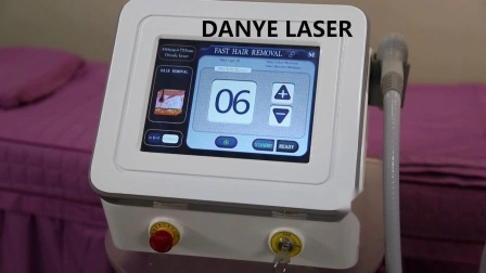 Dispositivo alemão da beleza da remoção do cabelo das barras do laser do diodo 808