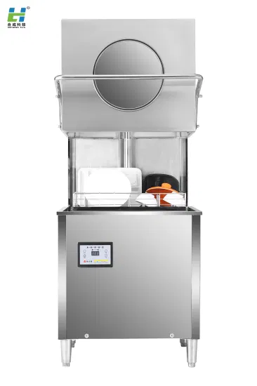 Máquina de lavar louça automática para restaurante de hotel comercial Máquina de lavar louça de cozinha Fabricante de máquina de lavar louça independente industrial com janela retangular